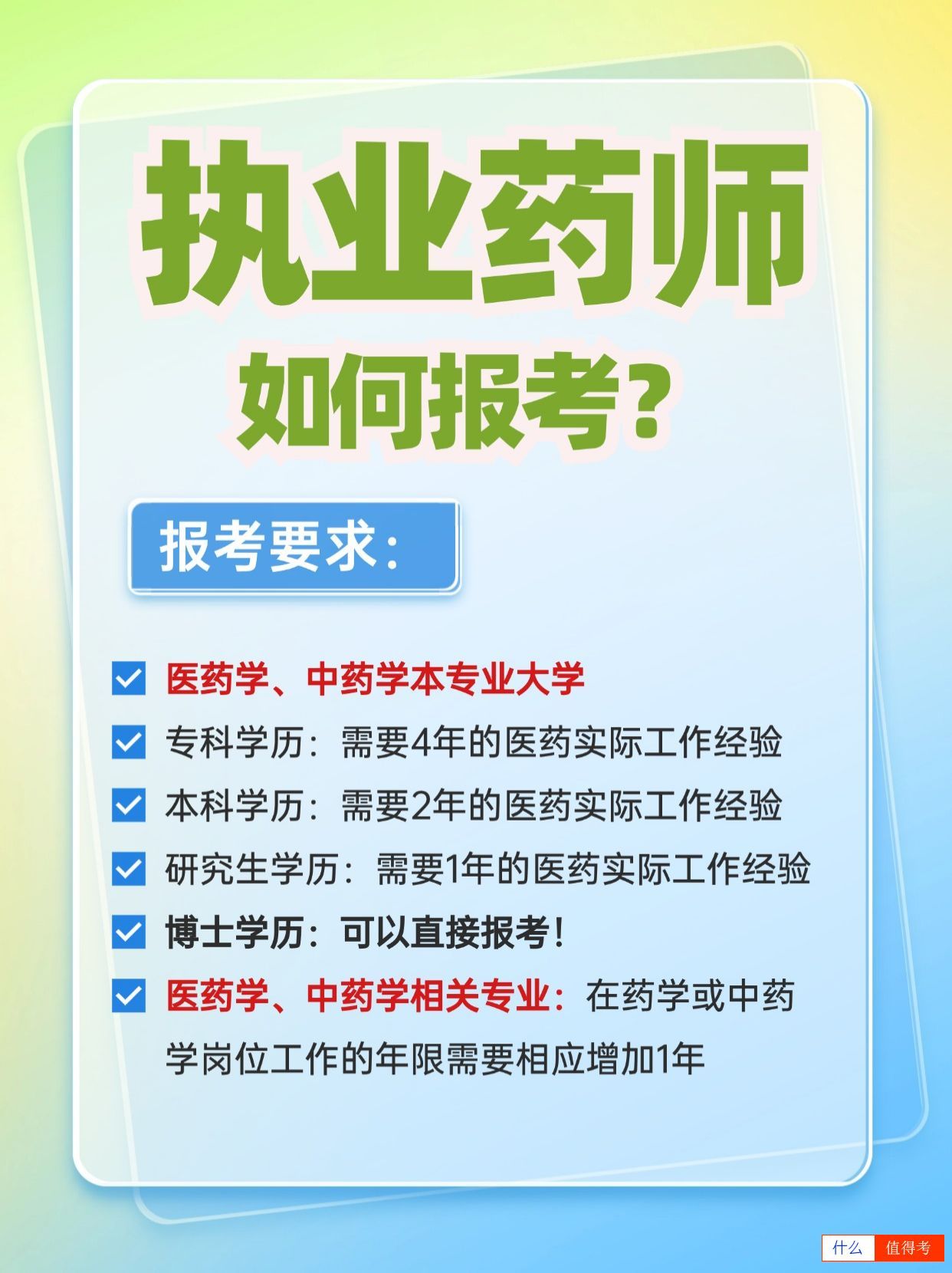 执业药师报考要求：非专业可以考吗？-3