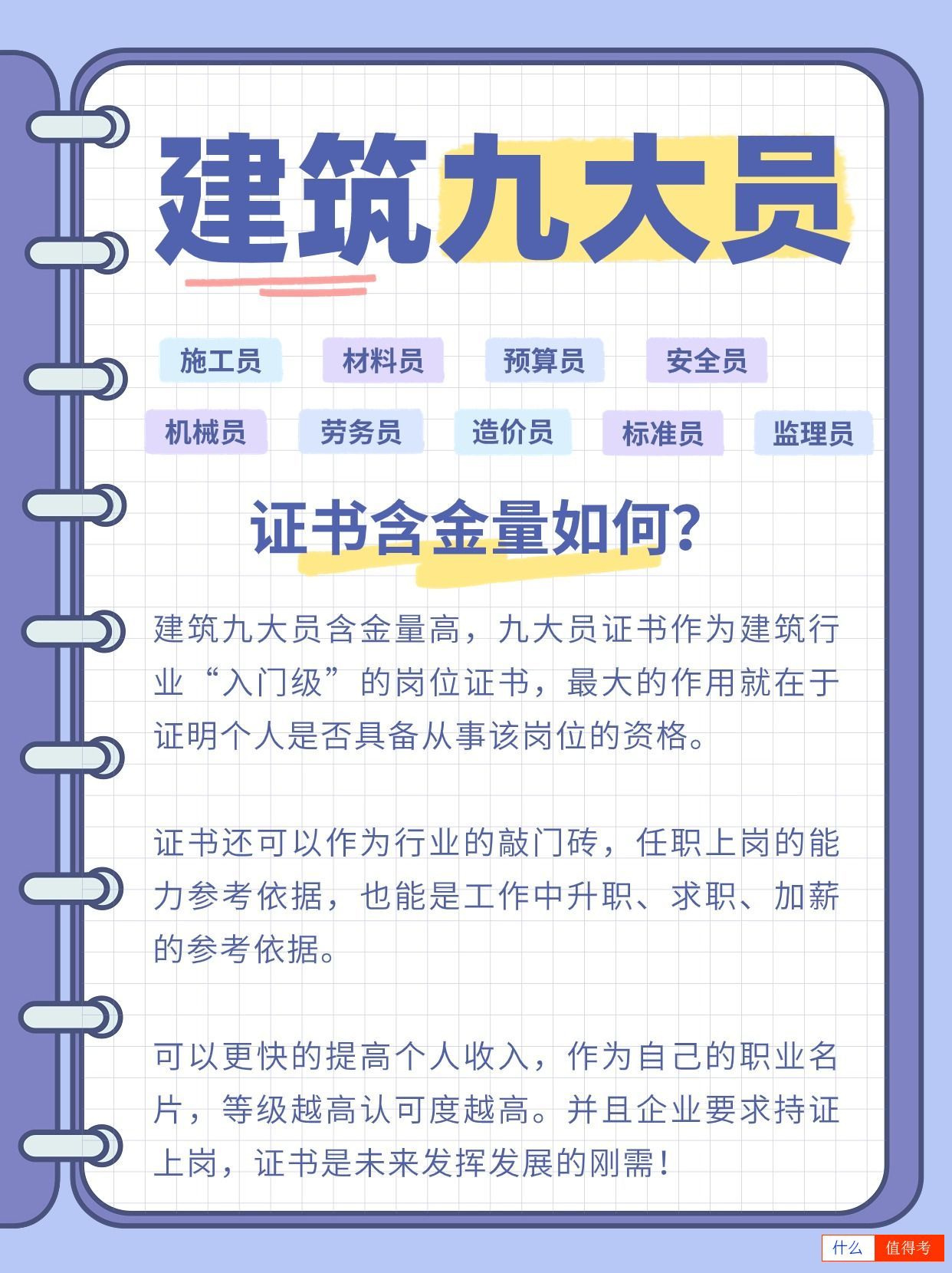 建筑九大员证书,你的职业发展加速器!-1