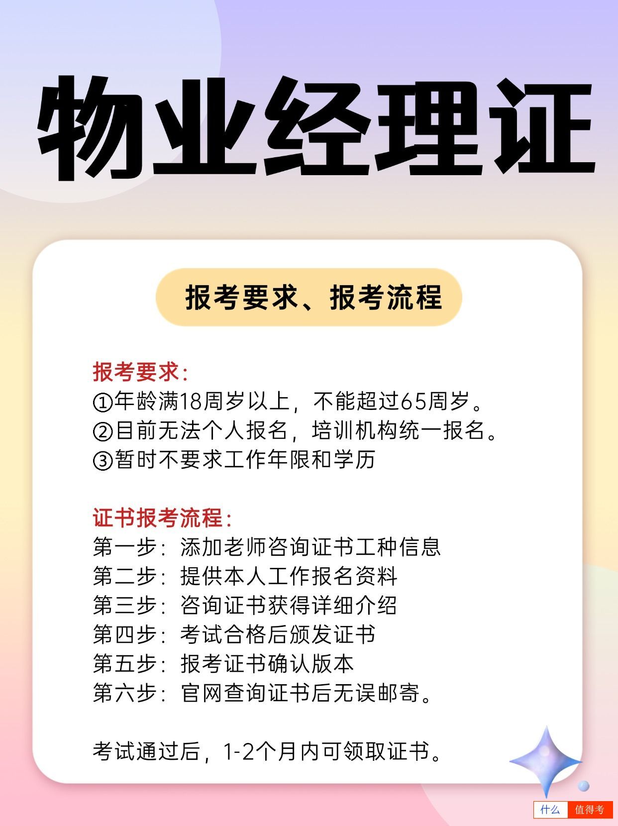 想考物业经理证一般多少钱?含金量怎么样?-1