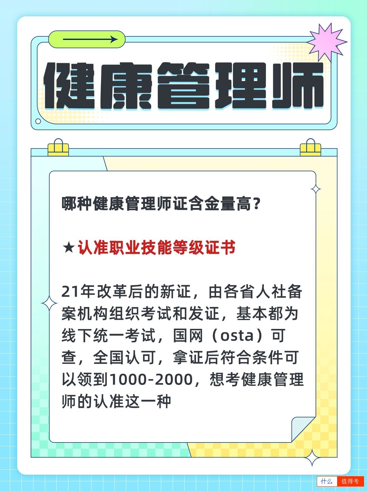 健康管理师考哪种证含金量好？该如何备考？-3