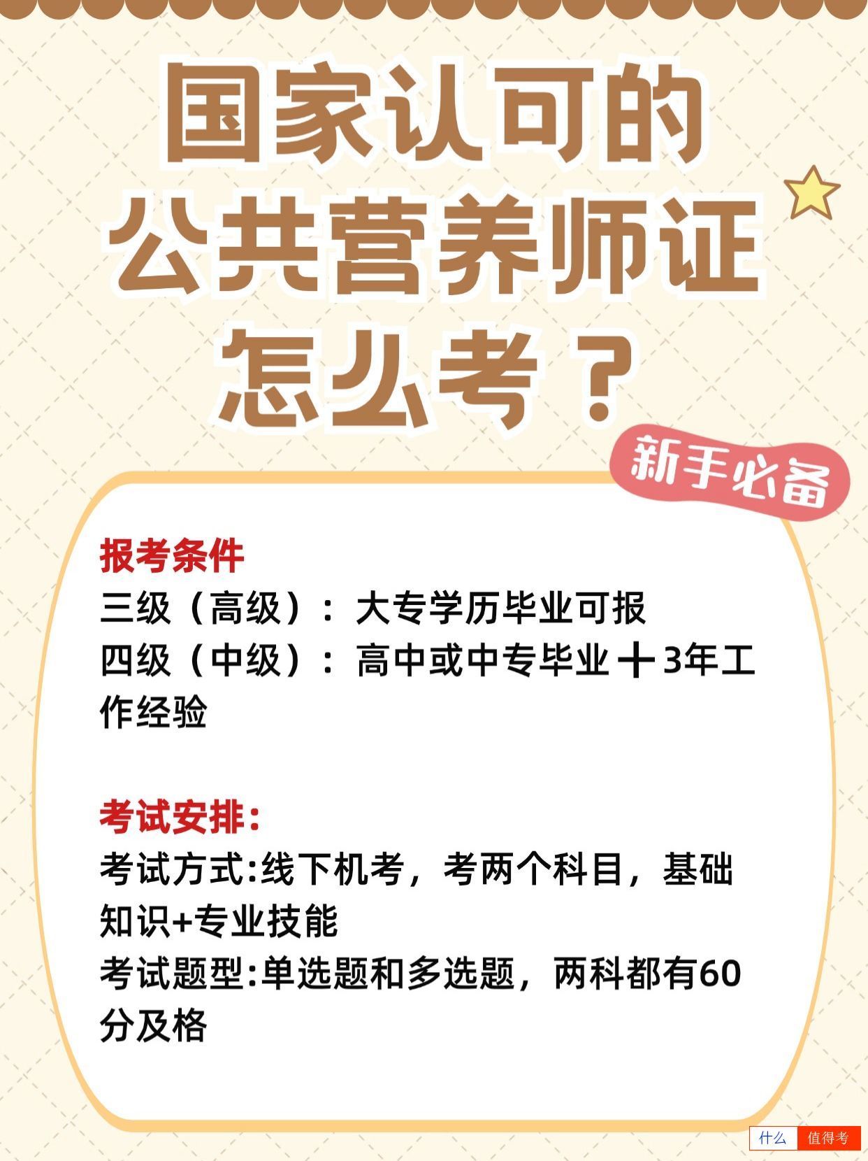 国家认可的公共营养师证怎么考?-1