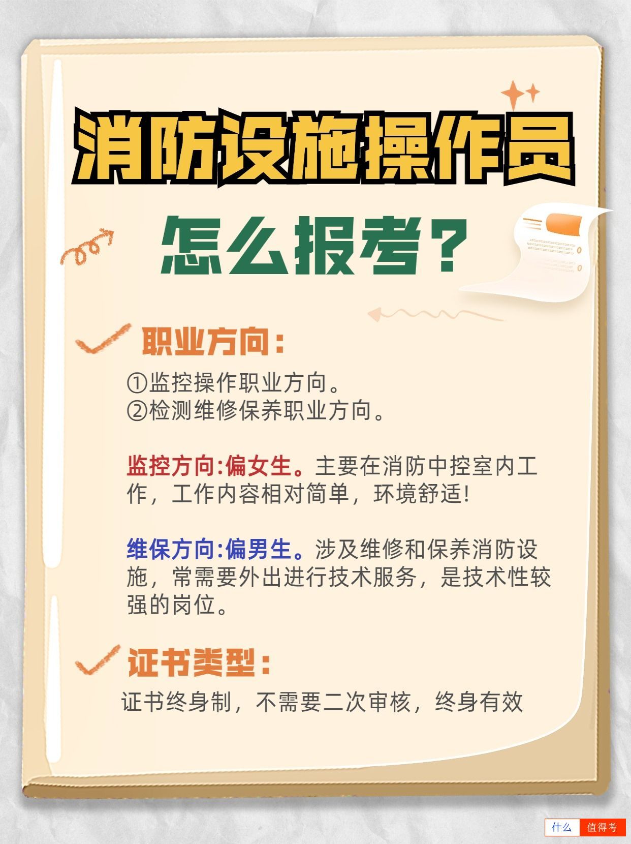 消防设施操作员报考指南-1