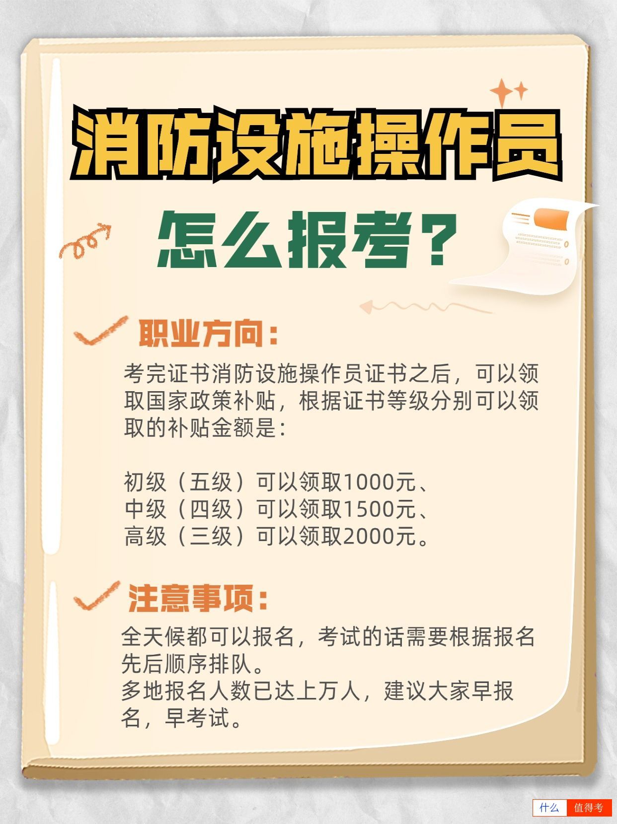 消防设施操作员报考指南-2