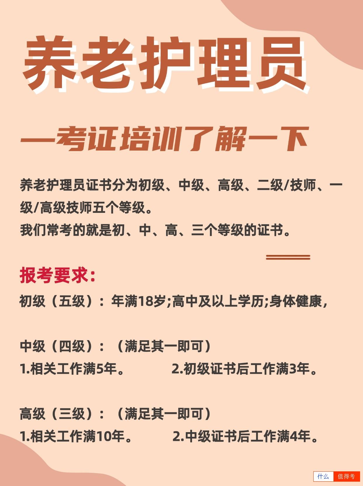 养老护理员证等级报考有哪些要求？-3