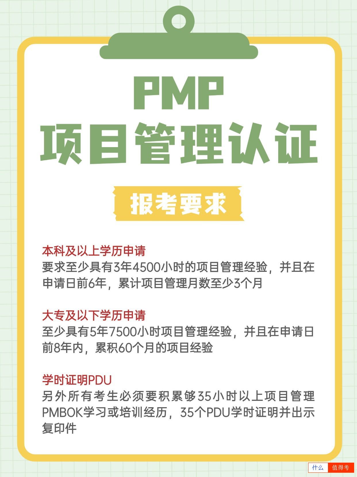 PMP认证,项目管理的敲门砖!怎么报考?-1