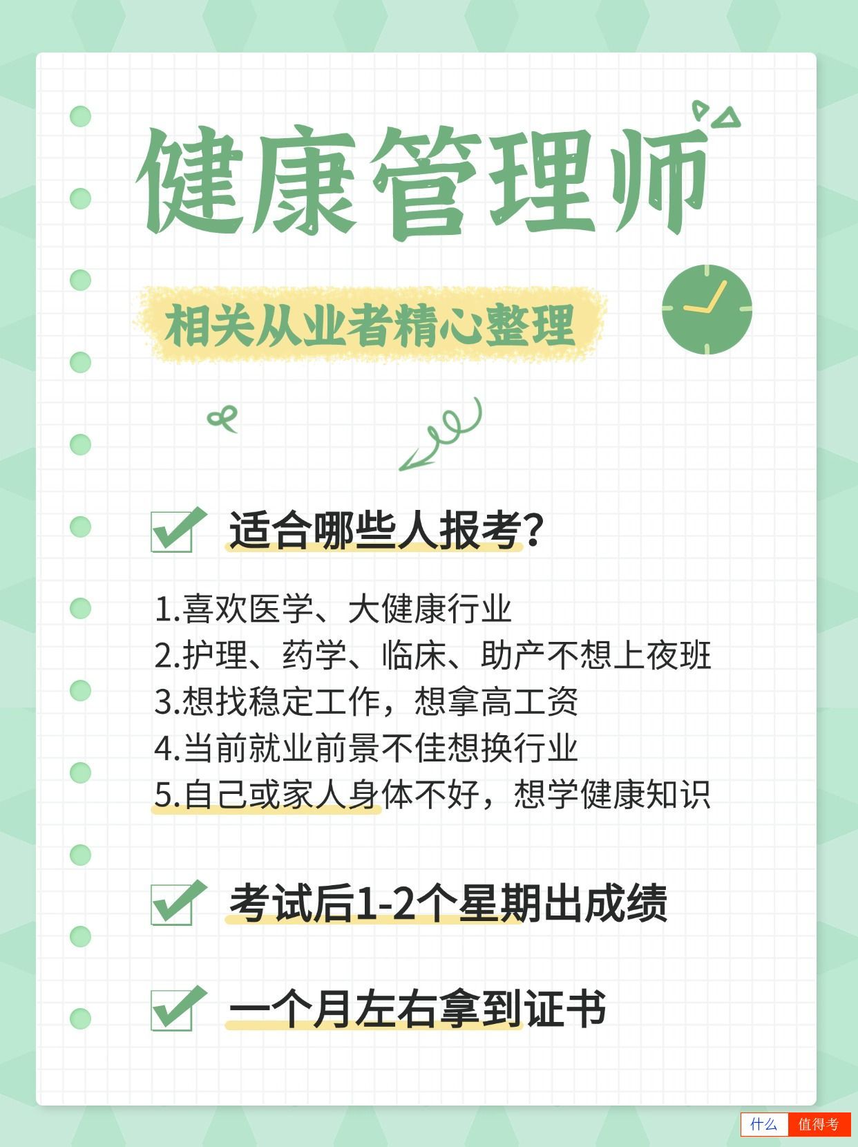 健康管理师哪些人适合报考?多久可以考到手?-2