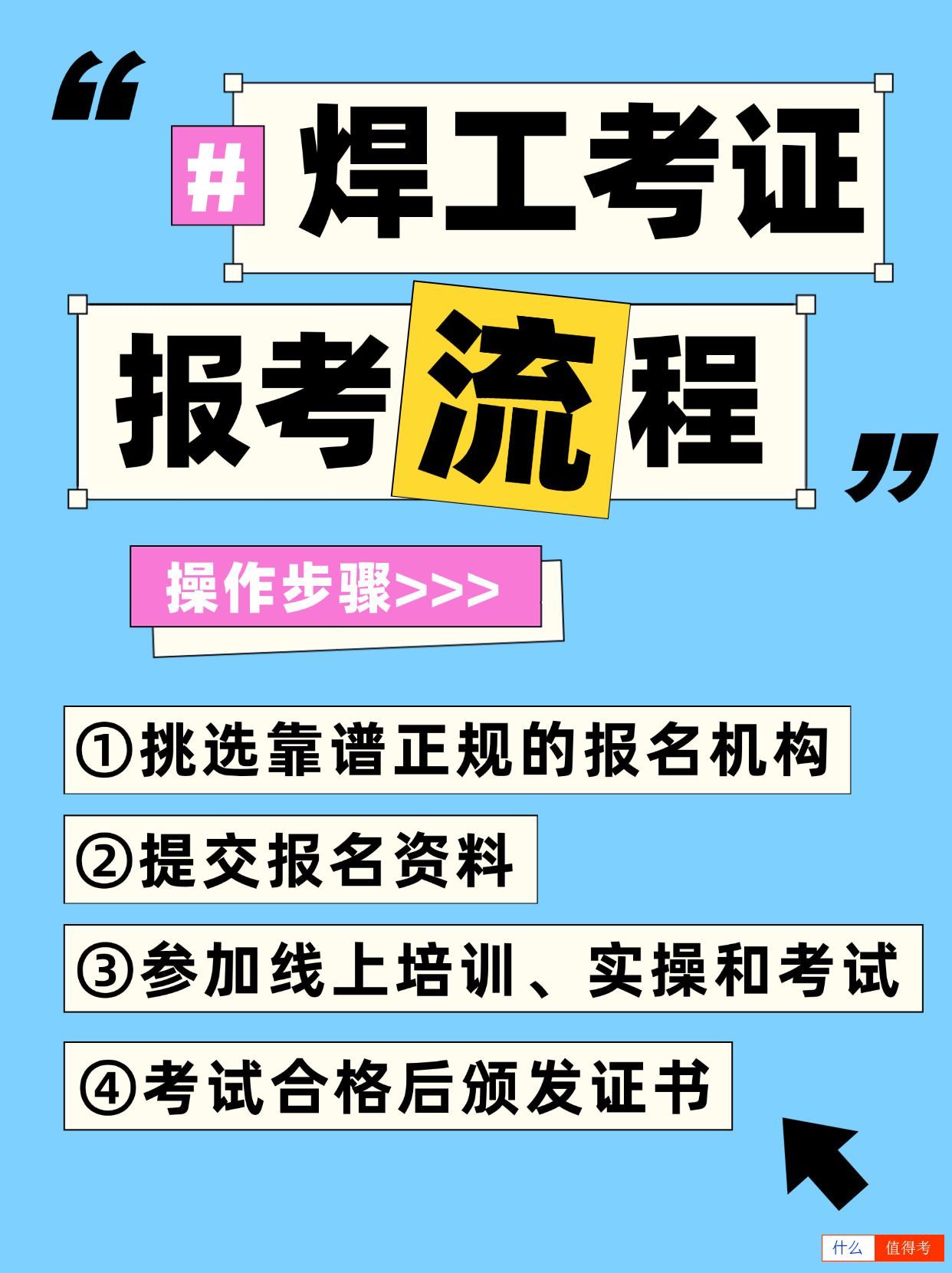 焊工考证有哪几种?报考流程有哪些?-1
