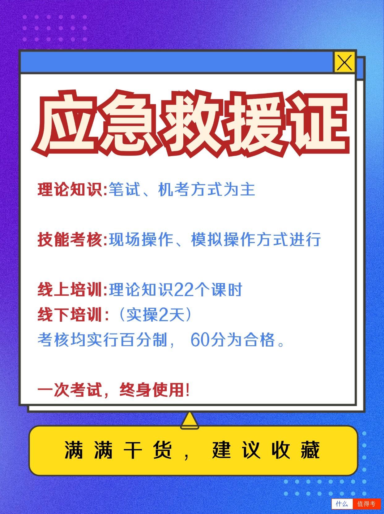 应急救援员证怎么考？培训内容学多久可考试？-1