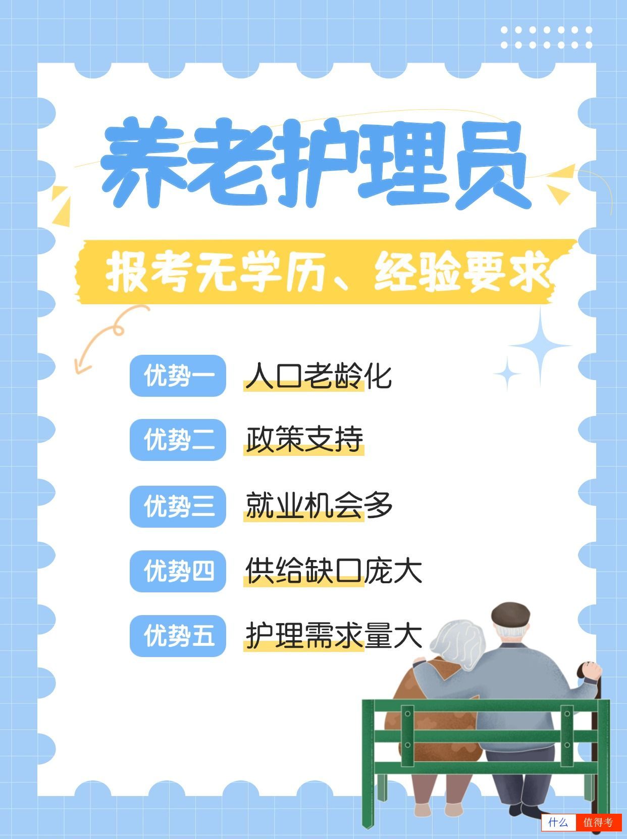 人社的养老护理员证怎么报考?有哪些要求?-1