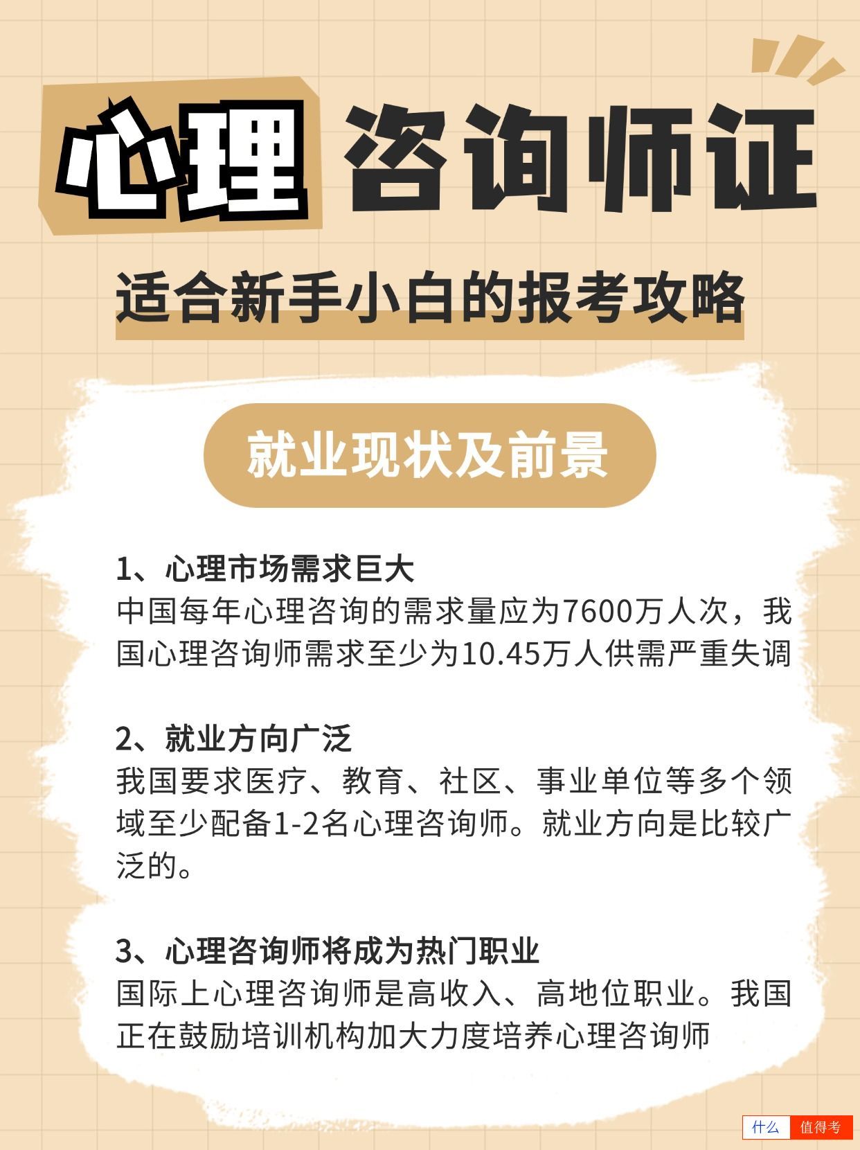 心理咨询师证:新手的报考攻略,重点注意事项-2