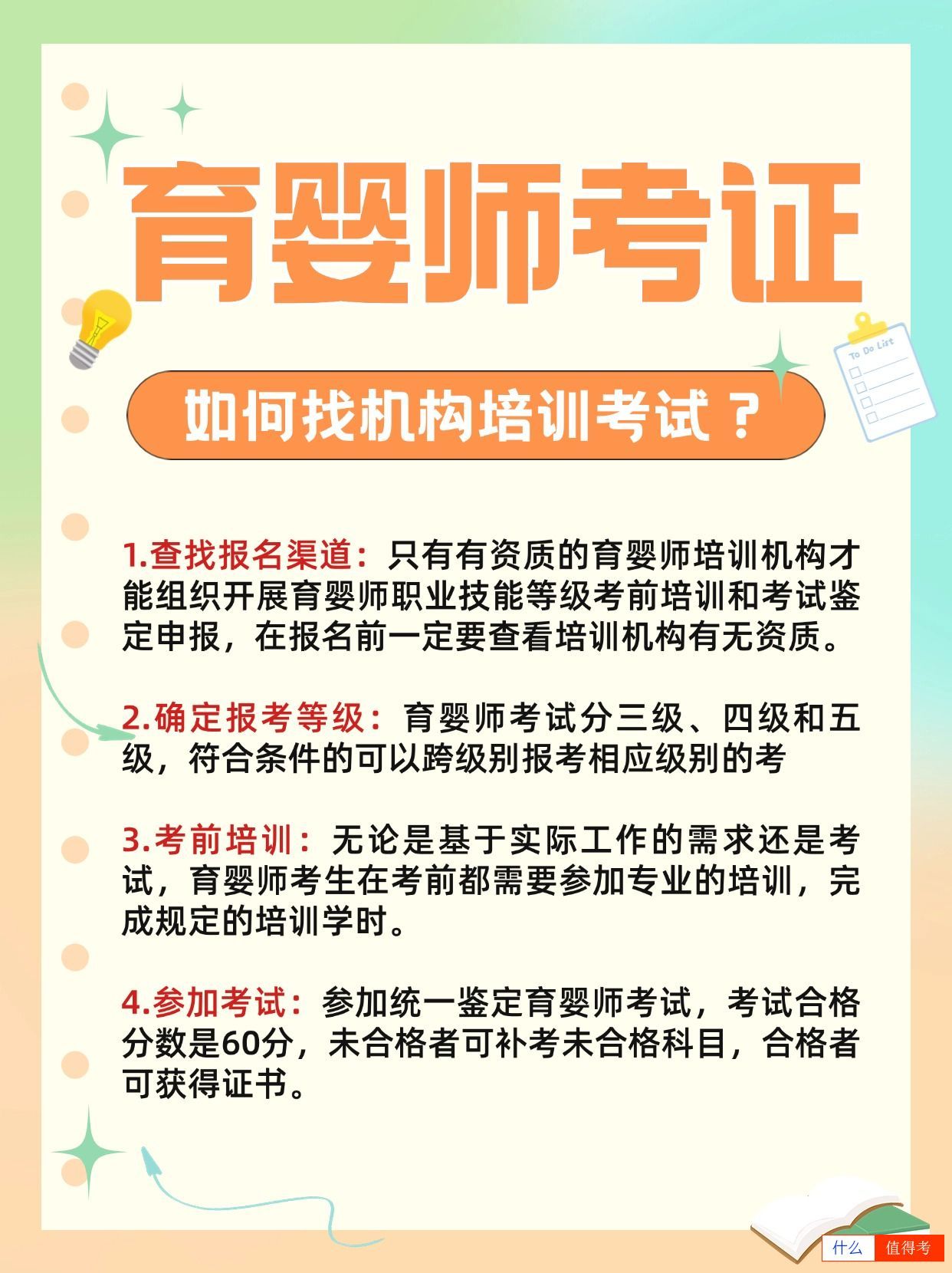 育婴师考证如何找培训机构报考？费用多少？-1