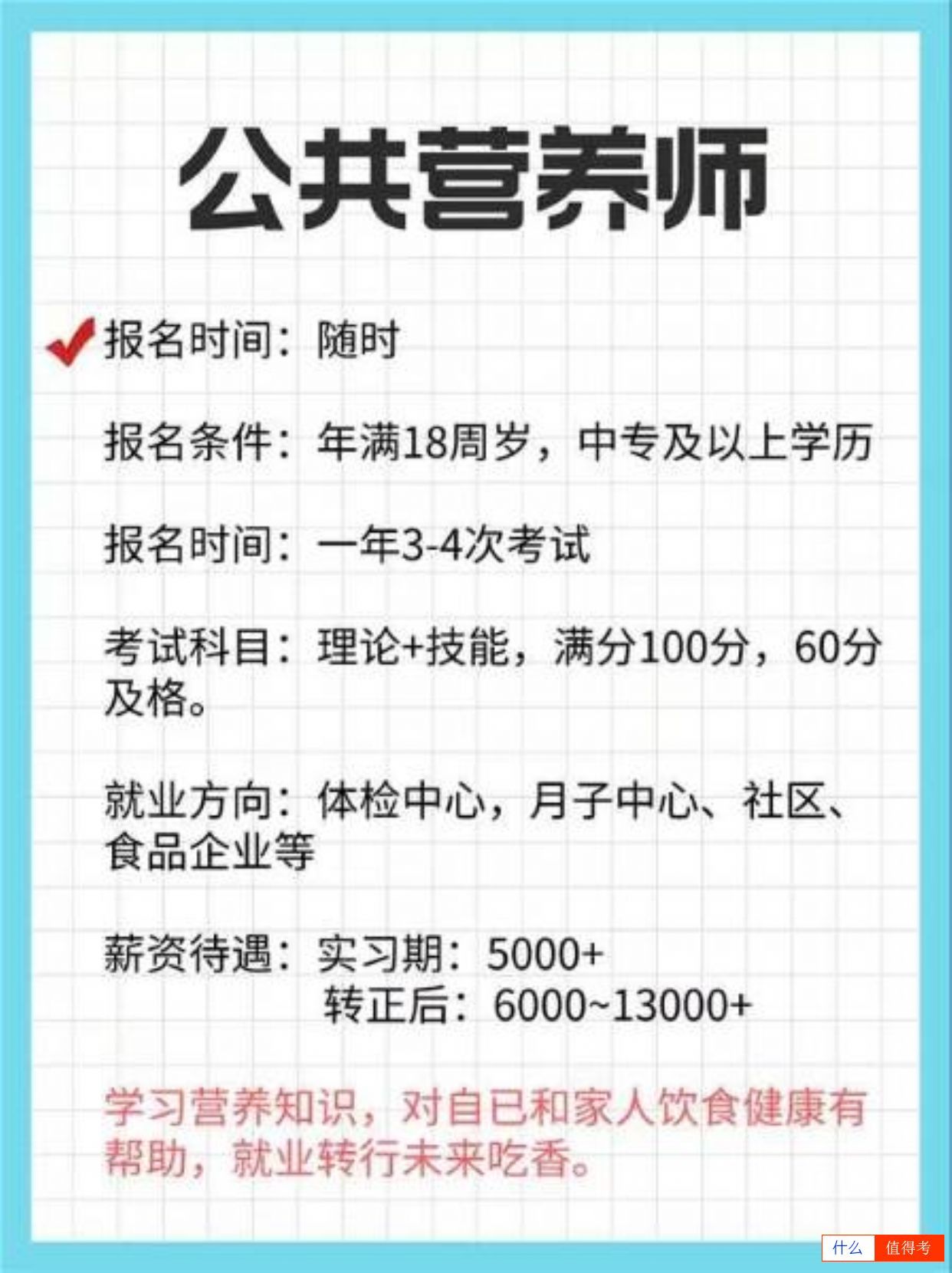 冷门却吃香的两个职业:公共营养师和健康管理师-2