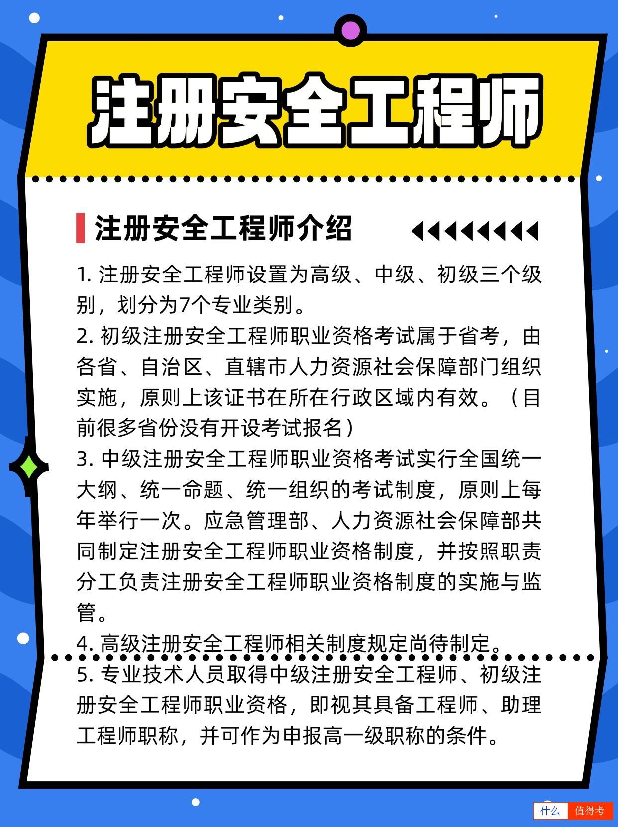注册安全工程师是什么?需要考什么?-1