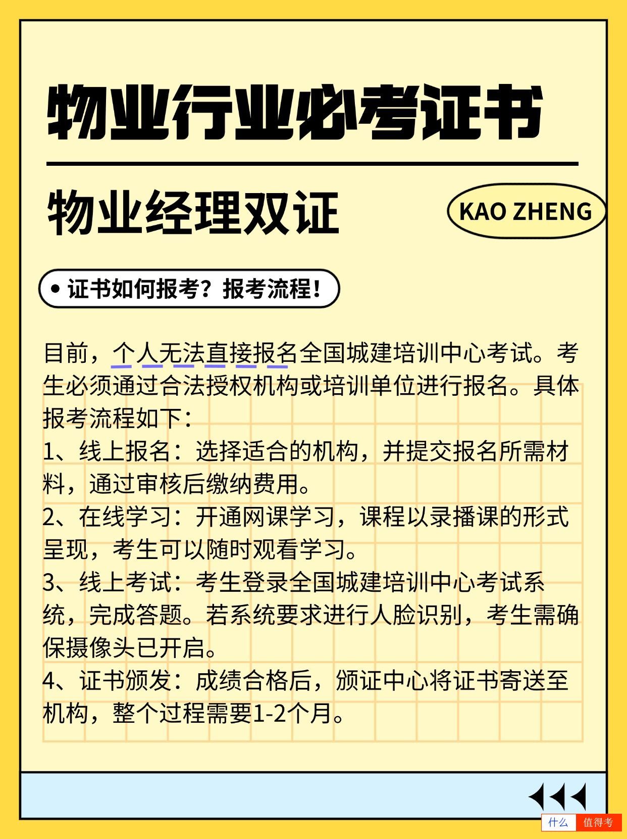 物业行业必考证书——物业经理证,行业认可,报考简单-2