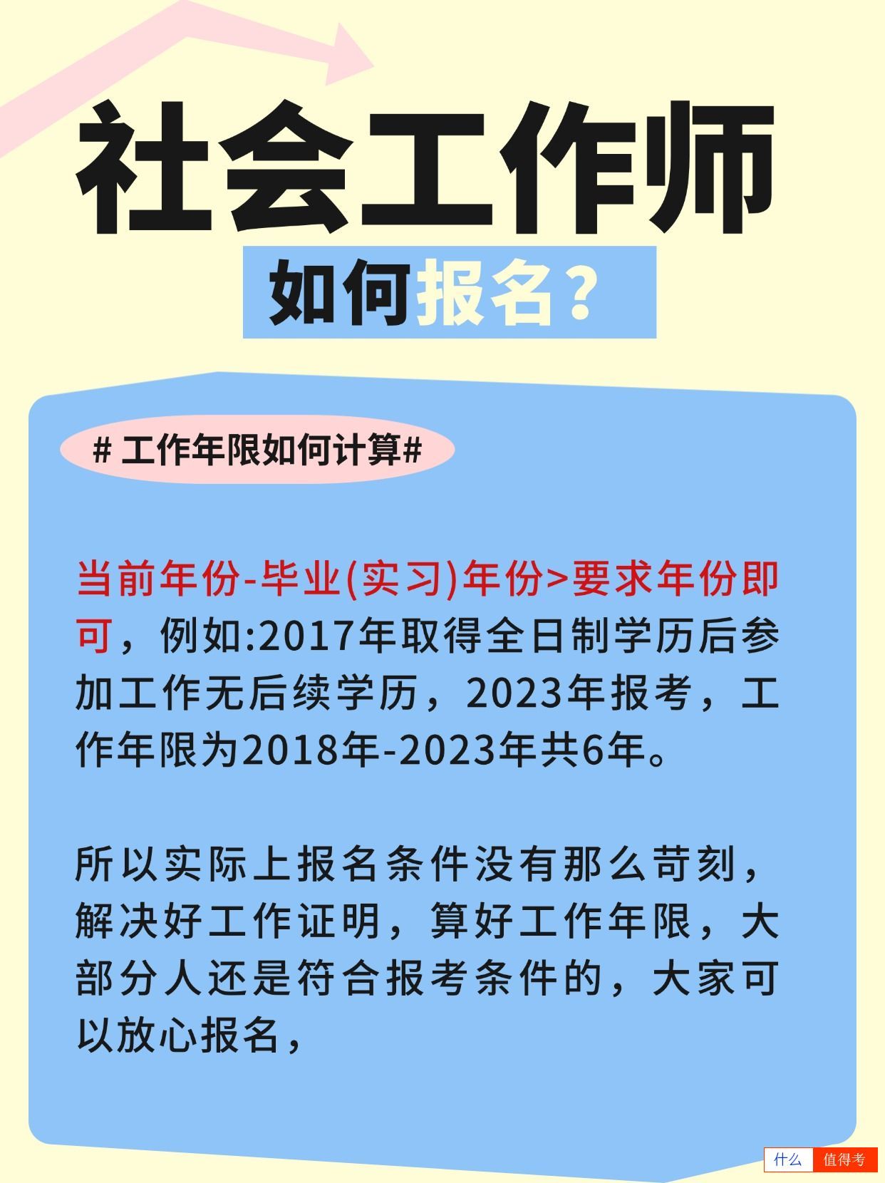 报考社会工作师，工作年限如何计算？-2