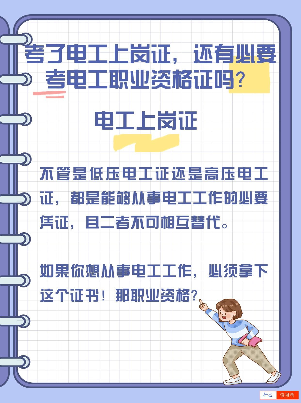 电工上岗证和电工职业资格证-1