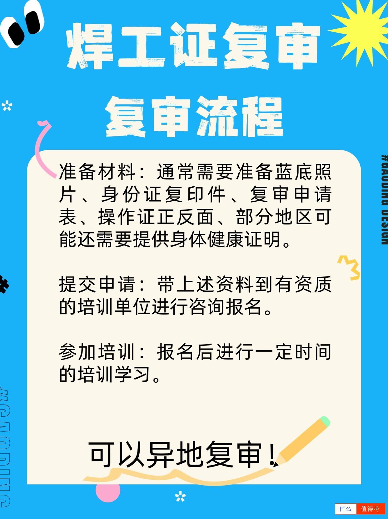 焊工证复审全攻略来啦!?-2