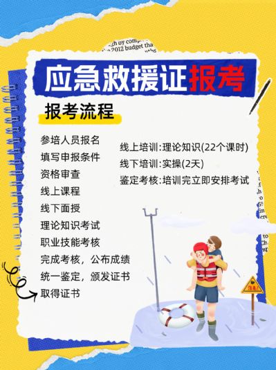 应急救援员证，你的职场新技能！