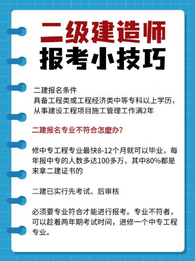 二级建造师考试攻略