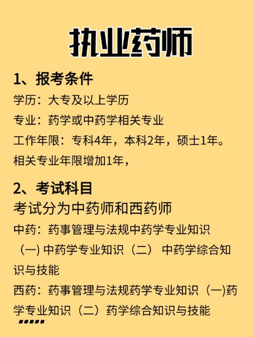 执业药师考试攻略，了解考试详情！