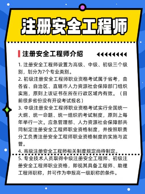 注册安全工程师是什么？需要考什么？