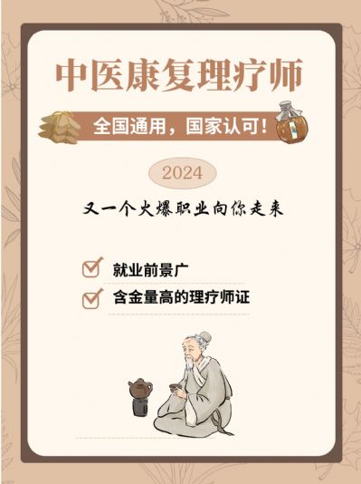 中医康复理疗师，前景广阔！